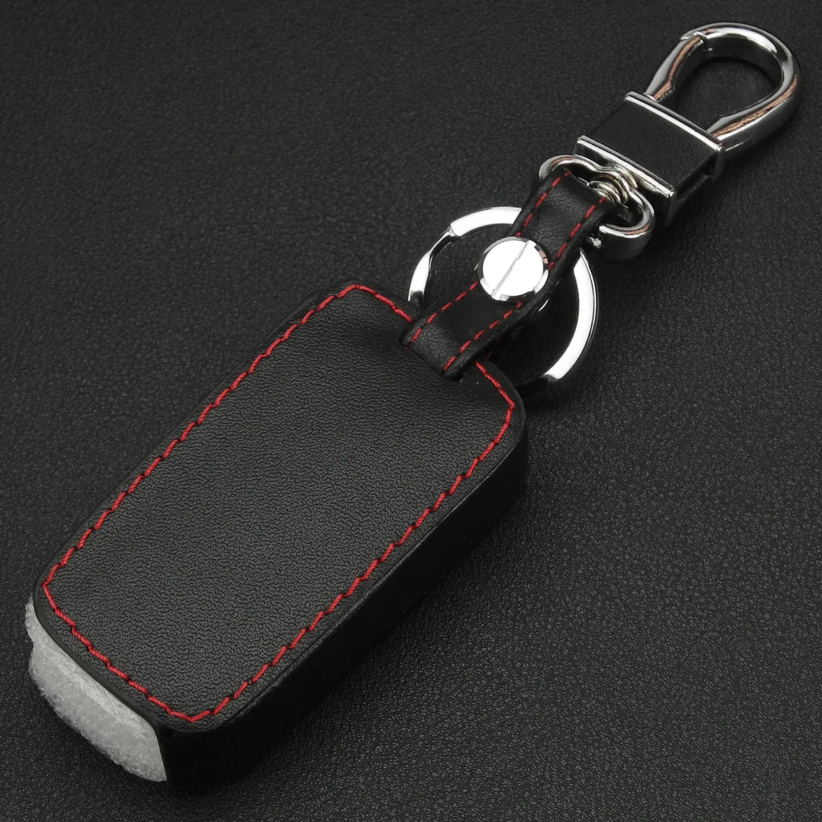 

jingyuqin 2 ButtonsFolding Flip Leather Car Key Case Cover for Honda Accord CRV SPIRIOR Key Holder Protector Remote Key FOB
