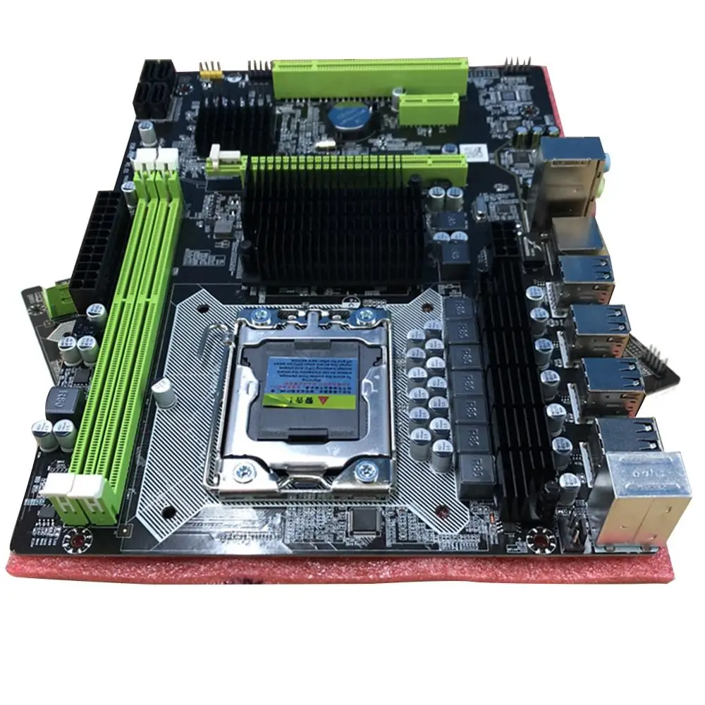 X58 Pro DDR3 ПАМЯТЬ интерфейс ЧПУ LGA 1366 для X5570 L5638 L5640 материнская плата запчасти