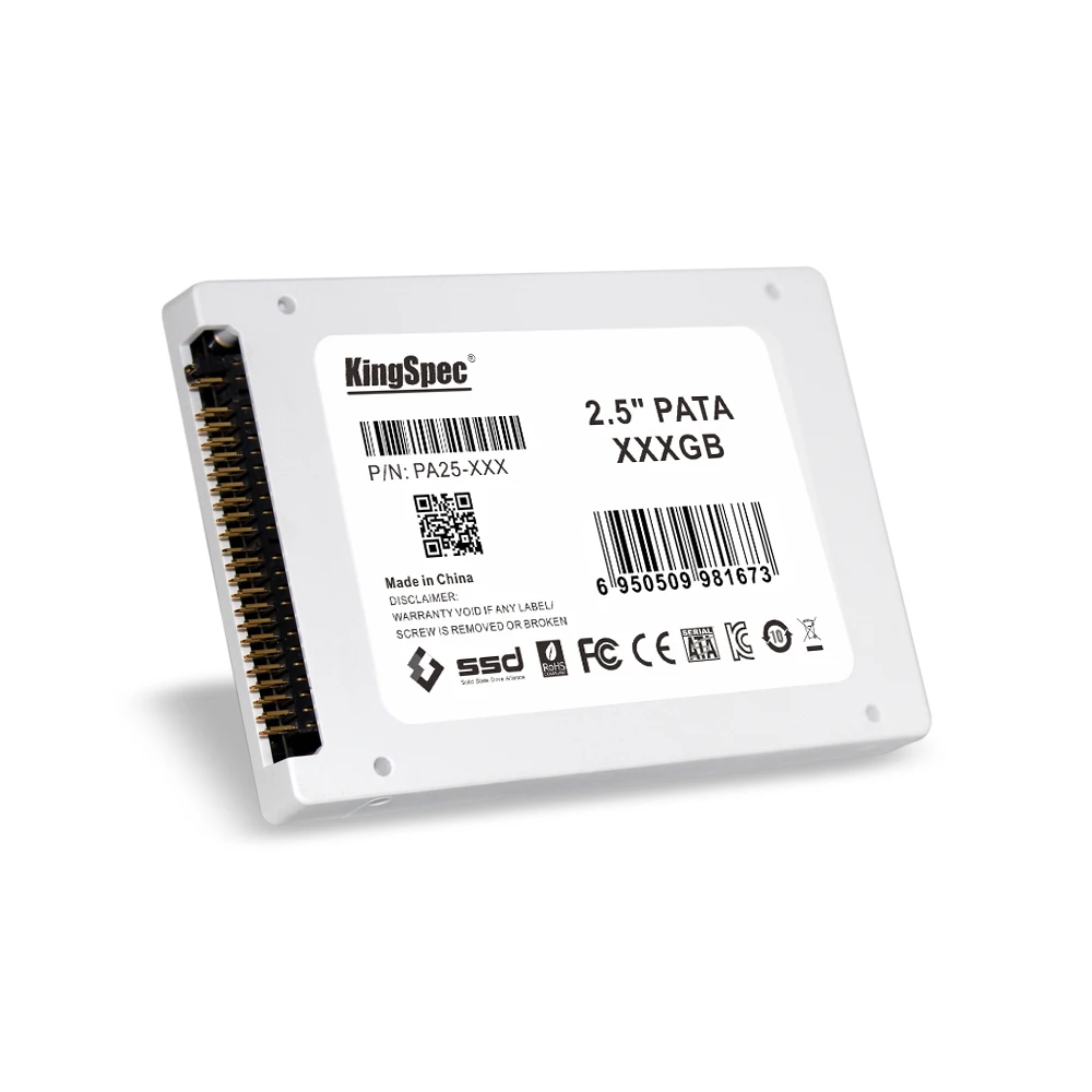 KingSpec 2.5 &quotPATA IDE 44pin 64 ГБ 128 256 твердотельный жесткий диск HDD Жесткий PA25-XXX |