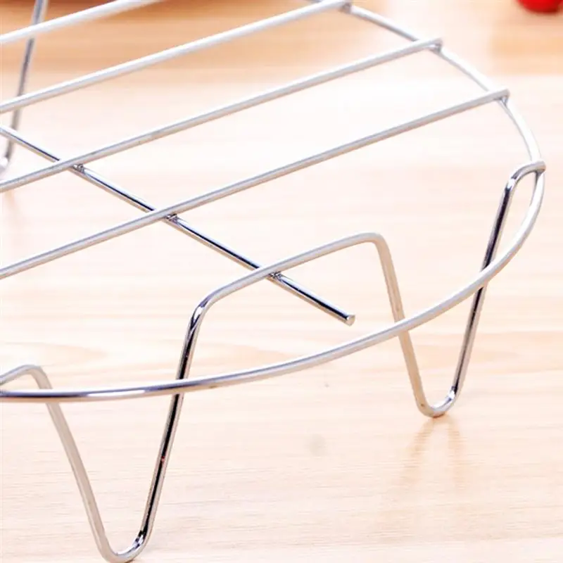 Кухонная посуда из нержавеющей стали 2 шт. круглая подставка для отпаривания