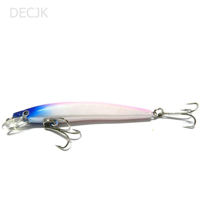 Рыболовная жесткая приманка для рыбалки медленно тонущий тройной крючки блесна