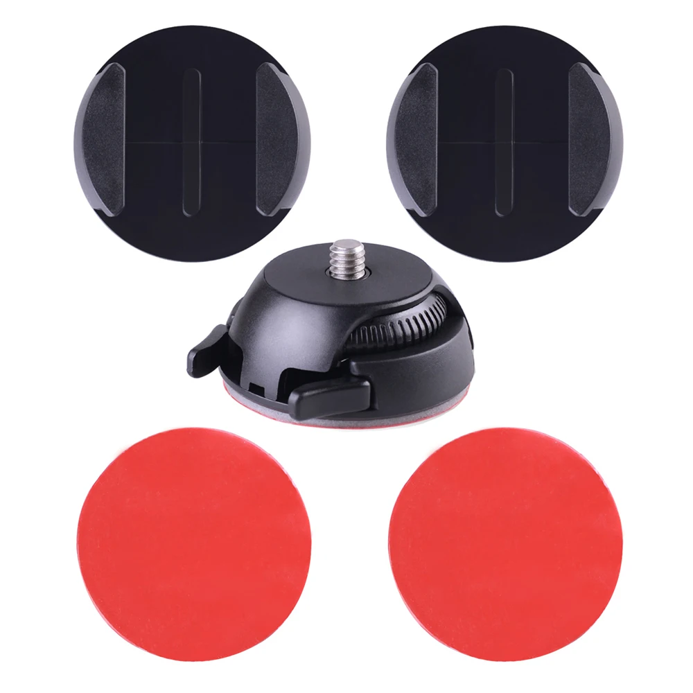 Быстросъемный держатель с крепежным основанием и клейкой лентой для Samsung Gear 360 Ricoh