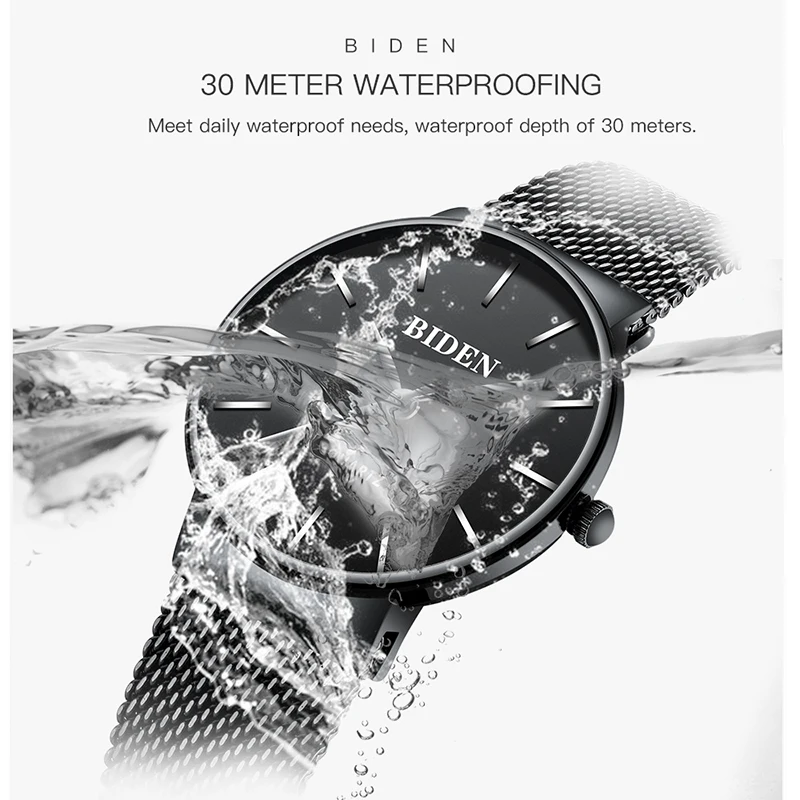

New Fashion Women Wrist Watch Royal Blue Steel Mesh Strap Luxury Brand Unique Simple Rhinestone Ladies Watches Reloj de Mujer