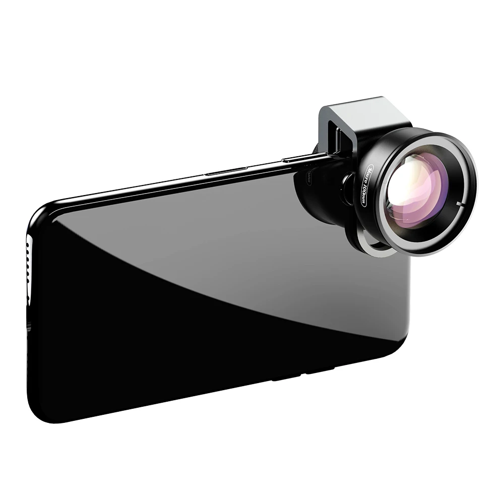 APEXEL HD Optic 100 мм макрообъектив камера телефон объектив 10x Супер макрообъективы для iphone XS Max samsung Xiaomi huawei мобильный телефон