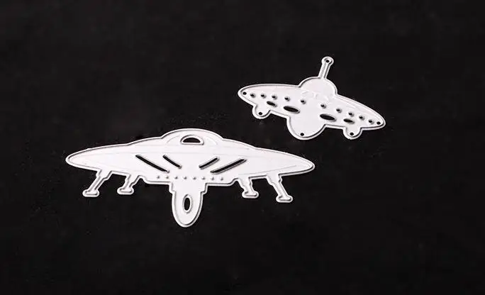 2 шт./лот летающая тарелка металлические Вырубные штампы Скрапбукинг рукоделие