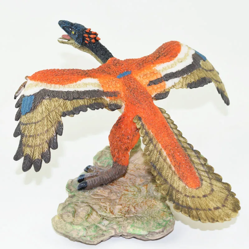 Jurassic новая модель моделирования Produ игрушки модели racheopteryx Dragon Детская