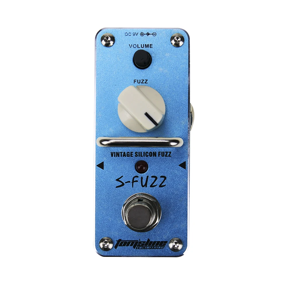 Арома педаль эффектов для электрогитары S Fuzz винтажная силиконовая мини эффект с настоящим Bypass|electric guitar