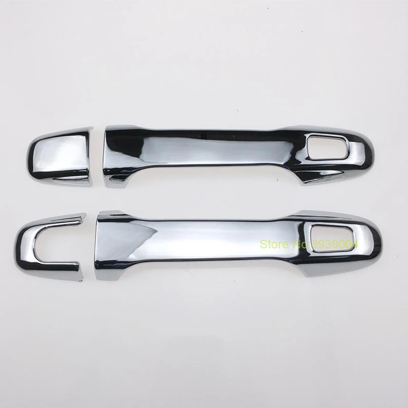 1 комплект хромированные защитные чехлы на дверную ручку автомобиля из АБС