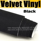 102030405060x13 5 смпартия, черная замшевая ткань, бархатная ткань для автомобиля, виниловая пленка для украшения интерьера и экстерьера