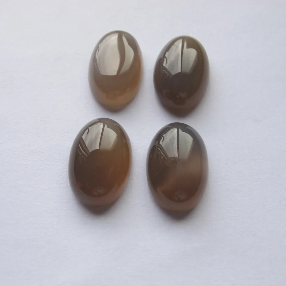 Натуральный серый Агат carnelian15 x 22x9 мм драгоценный камень Кабошон подходит для