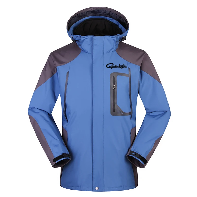 Зимний водонепроницаемый костюм для рыбалки теплые куртки мужчин лоскутные