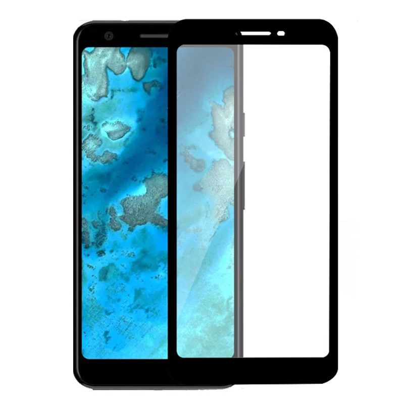 2 шт. Высокопрочное закаленное стекло с полным покрытием для Google Pixel 3 Lite защитная