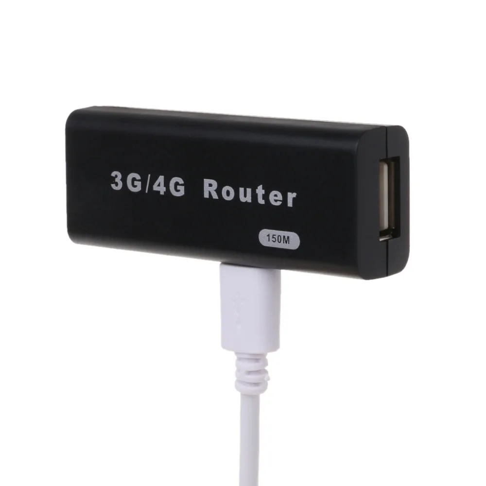 Миниатюрный Wi-Fi роутер 3G/4g 150 Мбит/с Wlan LAN 802b/G/N C26 | Компьютеры и офис