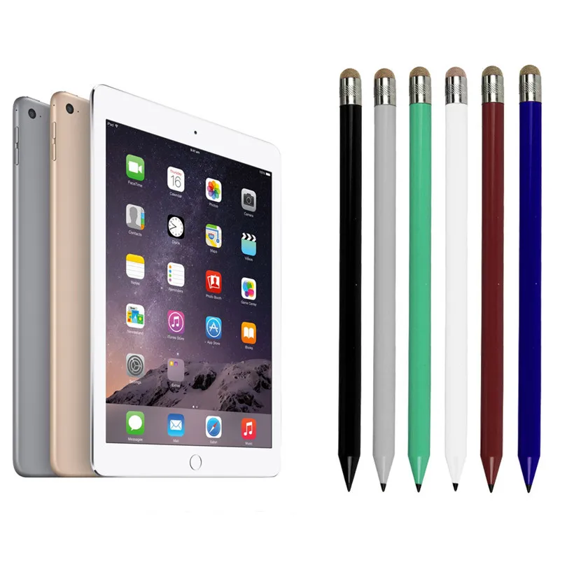 Популярный Стилус 2 в 1 стиле Карандаш Универсальный емкостный сенсорный для