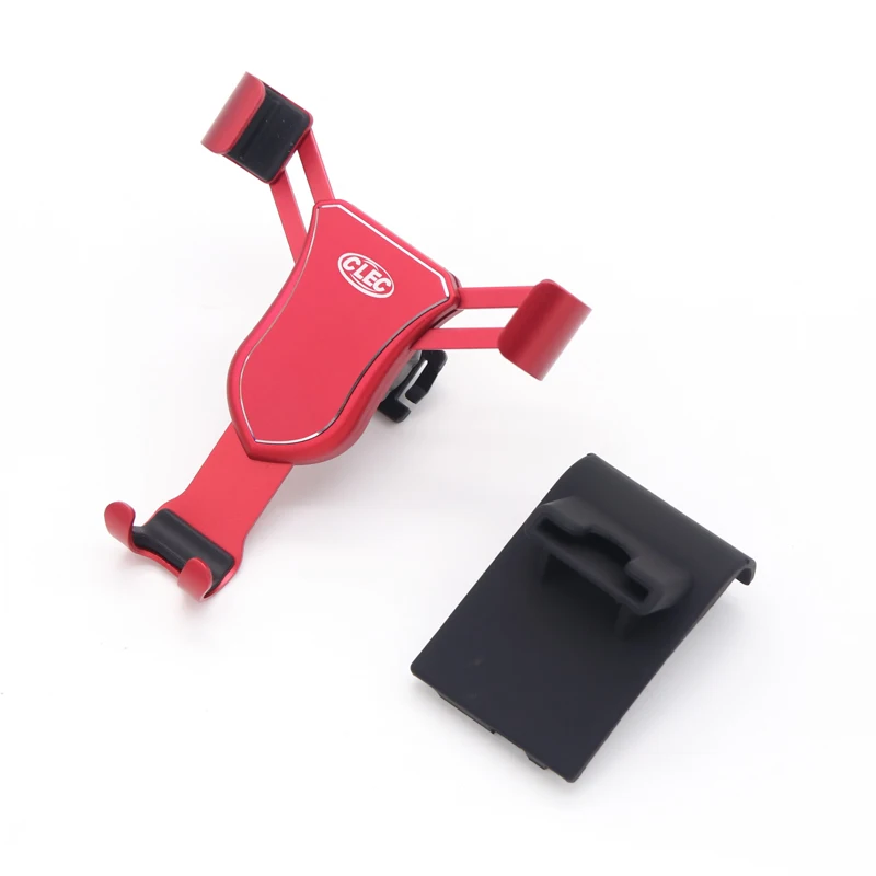 Red Для Toyota C-HR CHR автомобилей интимные аксессуары вращения смартфон держатель Air Vent Sucker кронштейн Стенд - Название цвета: Red