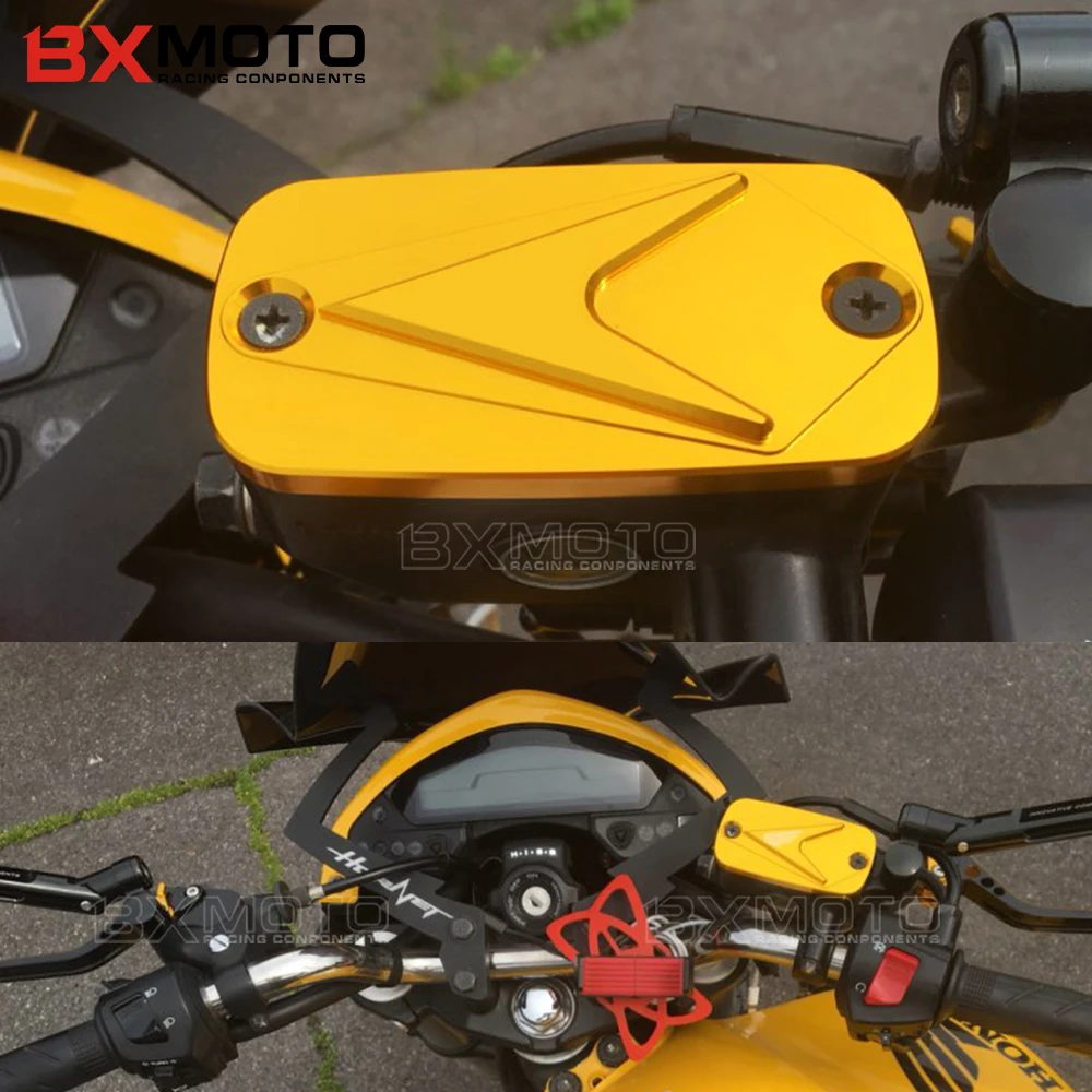 Передняя Крышка Резервуара жидкости для мотоцикла CNC Honda CB 400 SF CBF600 S CBR600F CBR 600 RR Hornet