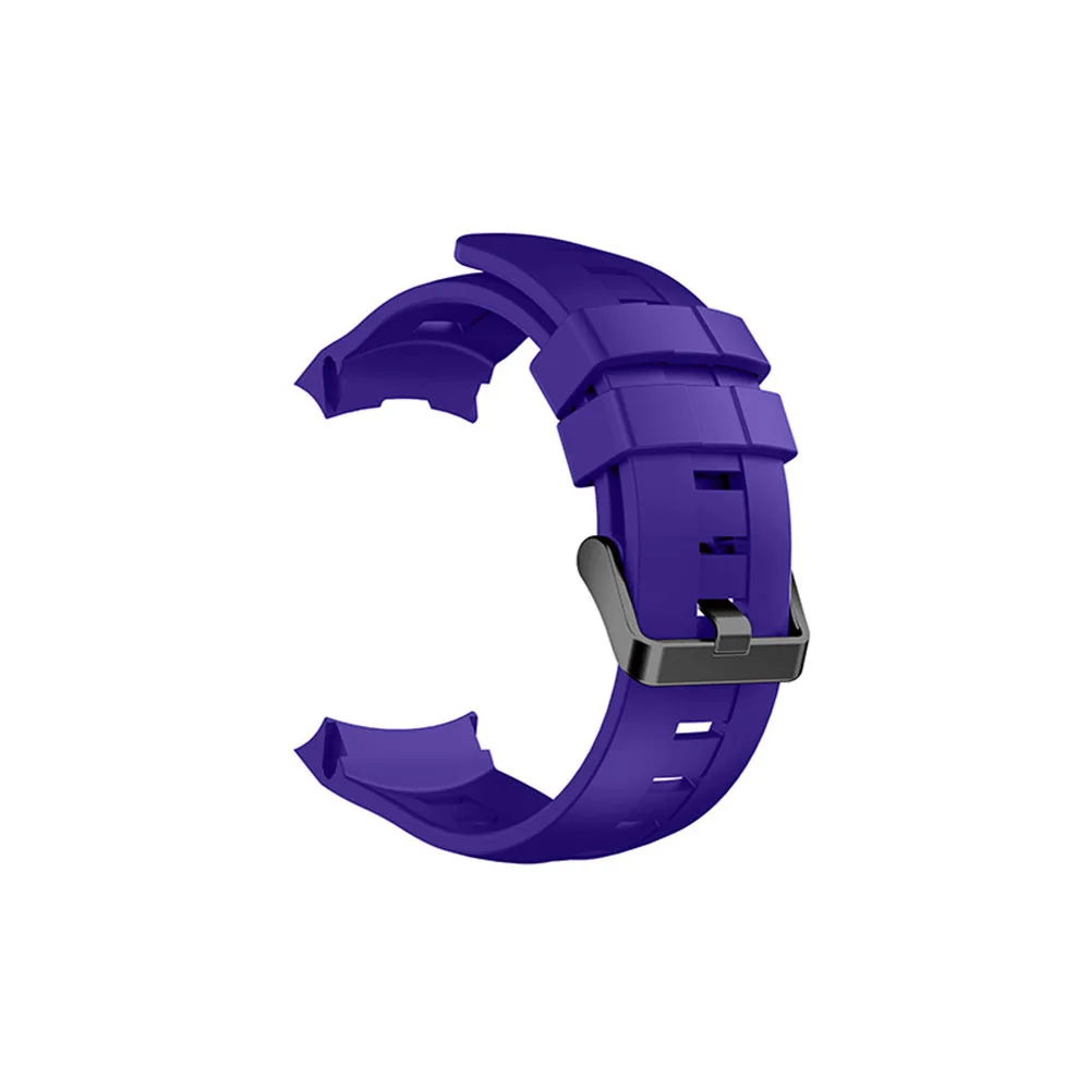 Фиолетовый Для SUUNTO AMBIT3 вертикальный Frontier/классический силиконовый спортивный ремешок на запястье сменный ремешок для SUUNTO AMBIT3 вертикальные Смарт-часы - Цвет ремешка: Фиолетовый