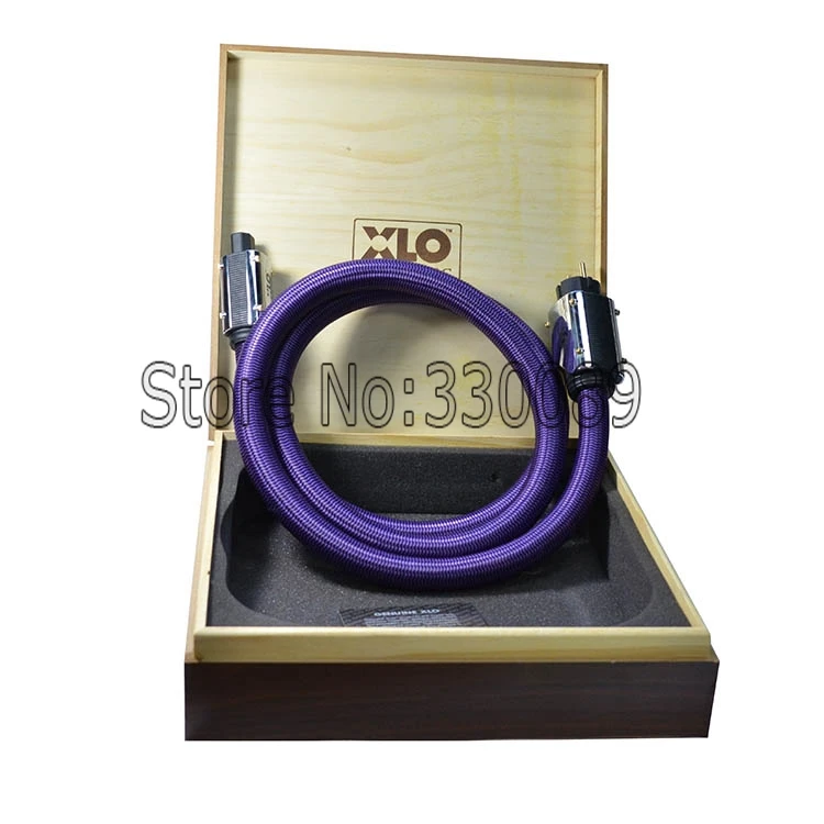 2 метра/шт. XLO фиолетовый пик HIFI ЕС AC Audiophile силовой кабель/Schuko силовой кабель без коробки
