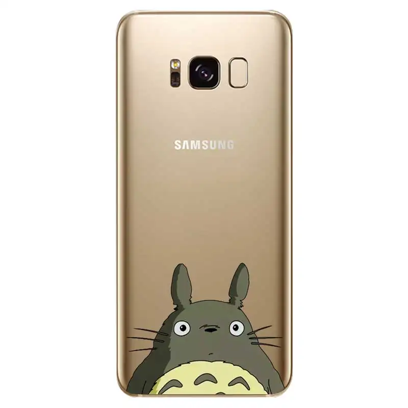 N449 Тоторо Smart мягкий чехол для samsung Galaxy A2 Core A6 A7 A8 A9 A10 A30 A40 A50 A60 A70 A8S A9S A20E плюс |