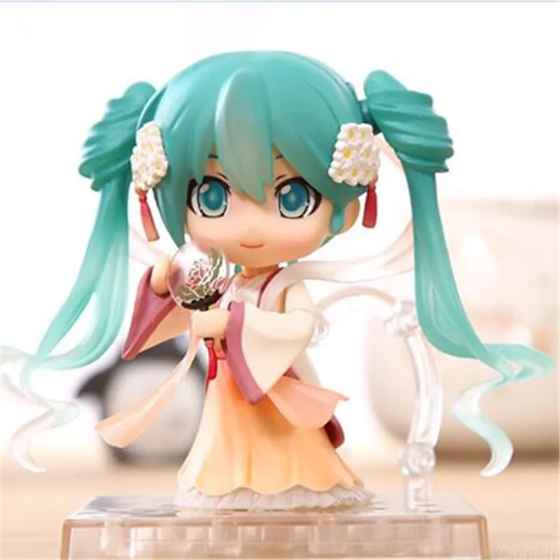 Горячая продажа 10 см Hatsune Miku урожай под луной переменная версия Nendoroid ПВХ фигурка