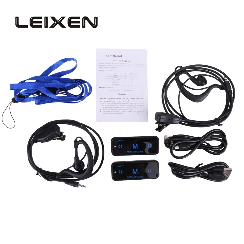 2QTY LEIXEN VV 108 Мини Портативная рация UHF 400 480 МГц 0 5 Вт Любительская Двусторонняя