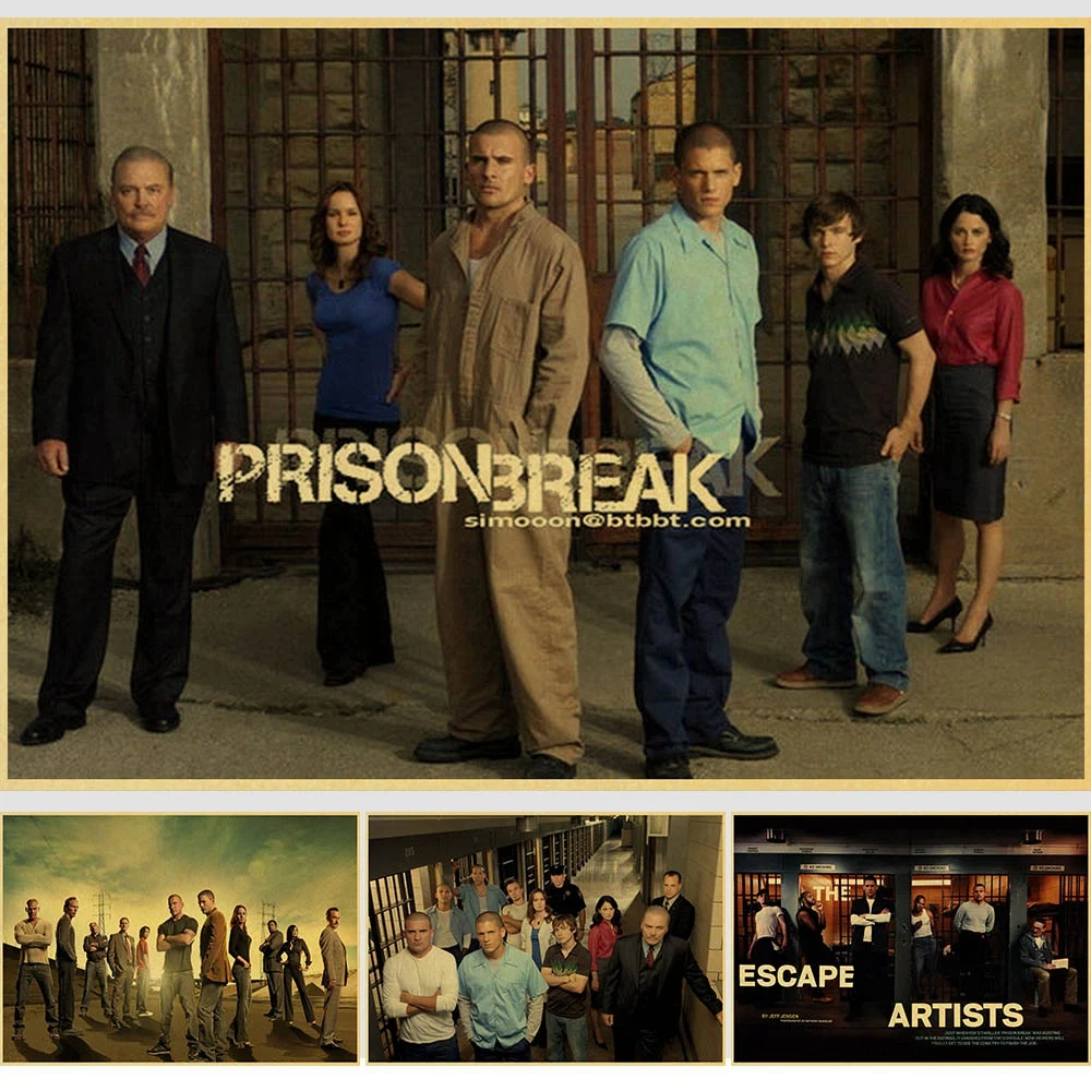 Prison Break Wentworth Miller Доминик Пёрселл винтажный бумажный плакат настенная живопись украшение дома 42X30 см 30X21 см