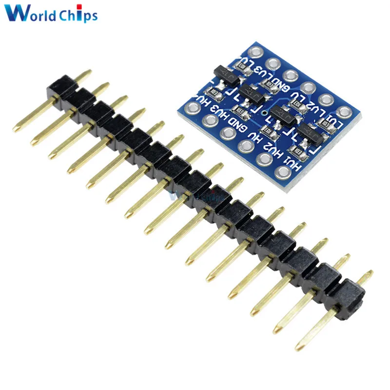 Преобразователь логического уровня IIC I2C двунаправленный Модуль платы 5 в 3 В