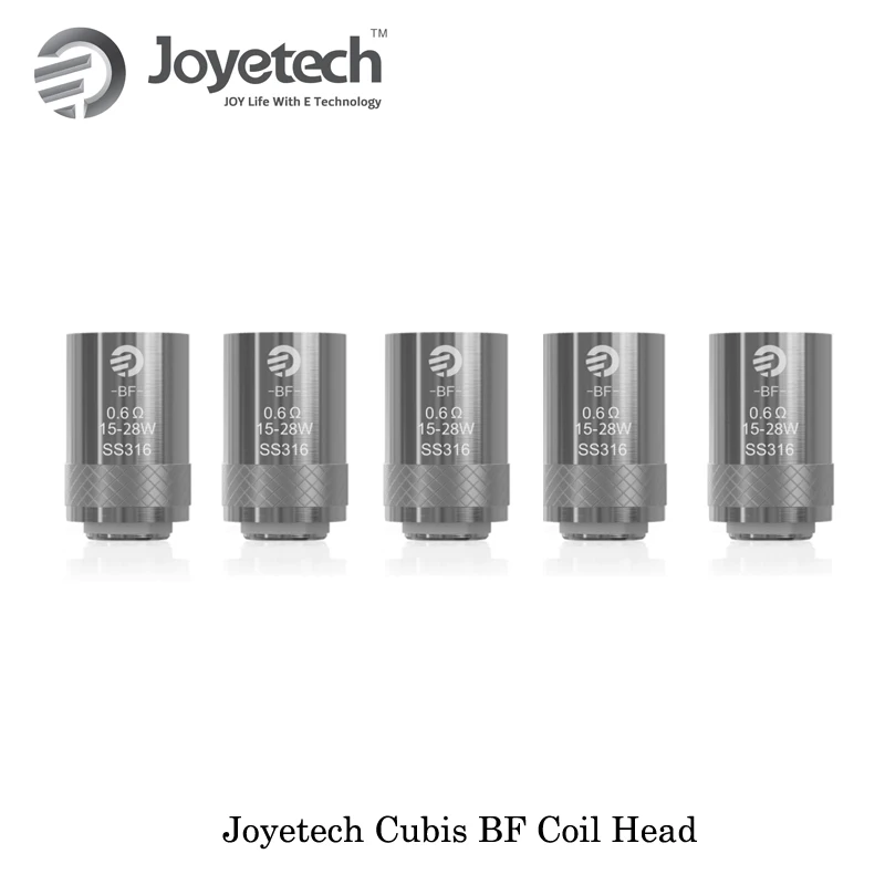5 шт./лот Joyetech Cubis BF SS316 0.6 Ом/BF Ni 0 2 Ом катушка для стартового набора Ego aio испаритель