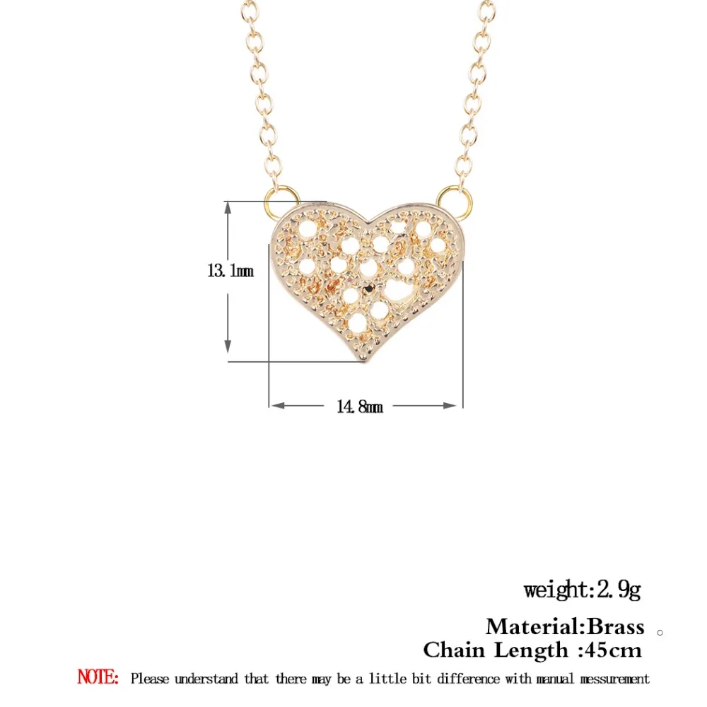 Женское Ожерелье с кулоном в виде сердца 10 шт. | Украшения и аксессуары