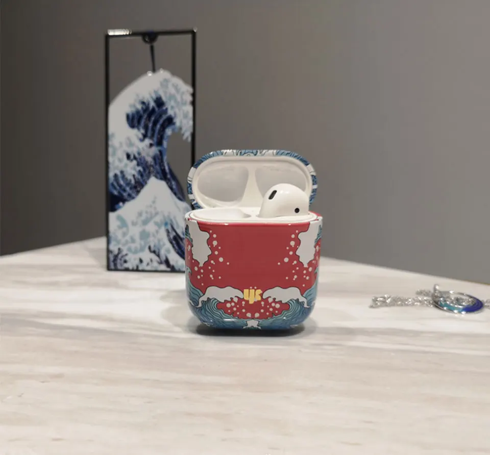 Новейший Роскошный чехол для Apple, аксессуары для airpods, Bluetooth наушники, ретро специальный чехол, защитная Декоративная Сумка, защита от потери