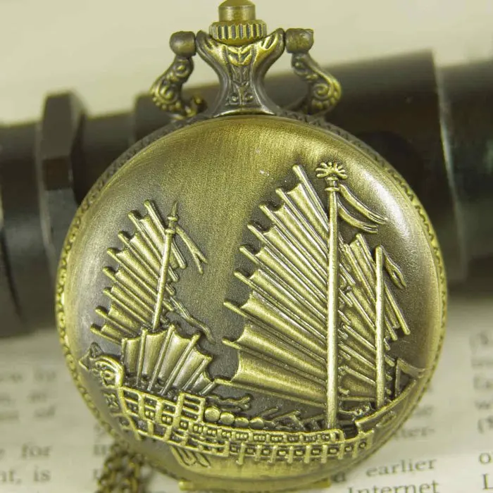 Прямая поставка Лидер продаж 1 шт./лот мужские и женские ретро парусники латунные