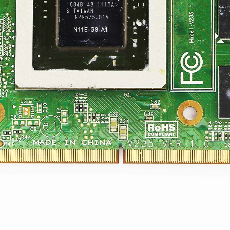 Оригинальная видеокарта HoTecHon GTX 460m GDDR5 1 5 ГБ V235 VER: 0 для MSI 16F21 GX680 GT683 GT683DX