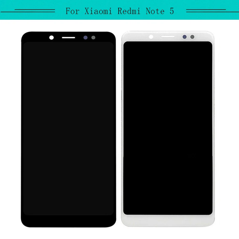 3 шт. для Xiaomi Redmi Note5 Note 5 SD636 SD625 Индия Полный ЖК дисплей в сборе с сенсорным экраном