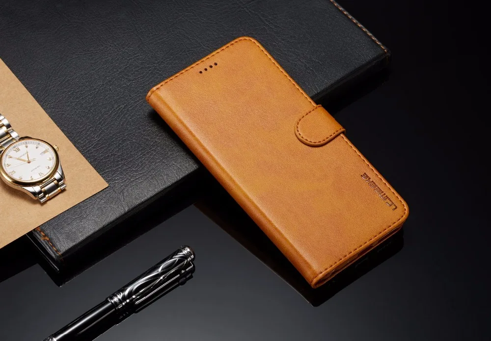 Откидной Чехол для Xiaomi mi A1 A2 Red mi Note 4 4A 4X5 5A 6 6A Pro Plus Prime Y1 с ретро роскошным полиуретановым бумажником, чехол для телефона