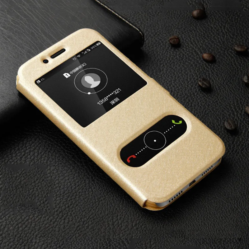 Прозрачный чехол с окошком для Motorola Moto G7 G5 G6 E4 E5 Plus Z Z2 Play, роскошный флип-чехол с шелковым узором, кожаный защитный чехол для телефона