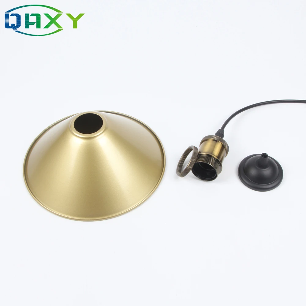 

Aluminum Alloy E27 Vintage Simple Pendant Light 110V-240V Edison Socket Light Holder Pendant Lamp Silver Hanging Lighting[D9500]