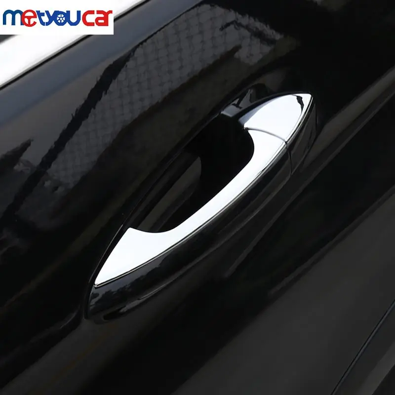 Хромированная наклейка на дверную ручку автомобиля 4 шт./компл. для Mercedes Benz A Class W176