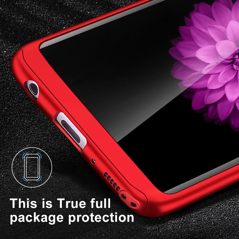 360 Degree Full Case For Samsung galaxy A5 2017 case j5 Tempered Glass Phone Cover S8 Plus S9 Note 8 |