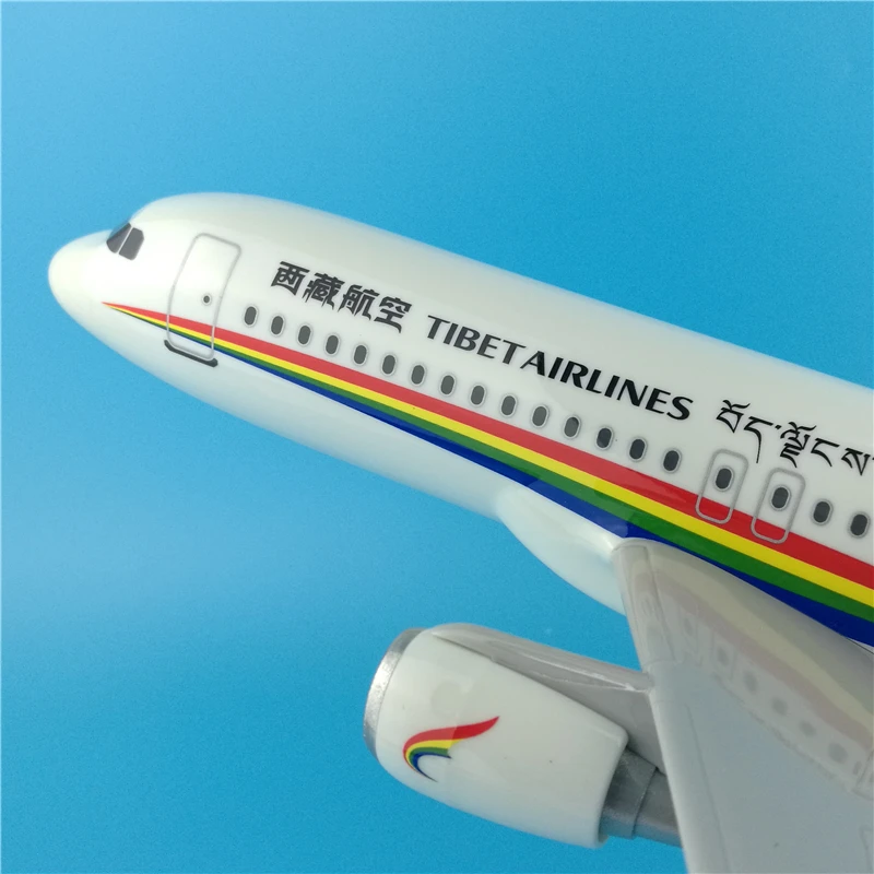 Модель самолета A320 37 см модель из смолы тибетского Коллекционная дыхательных