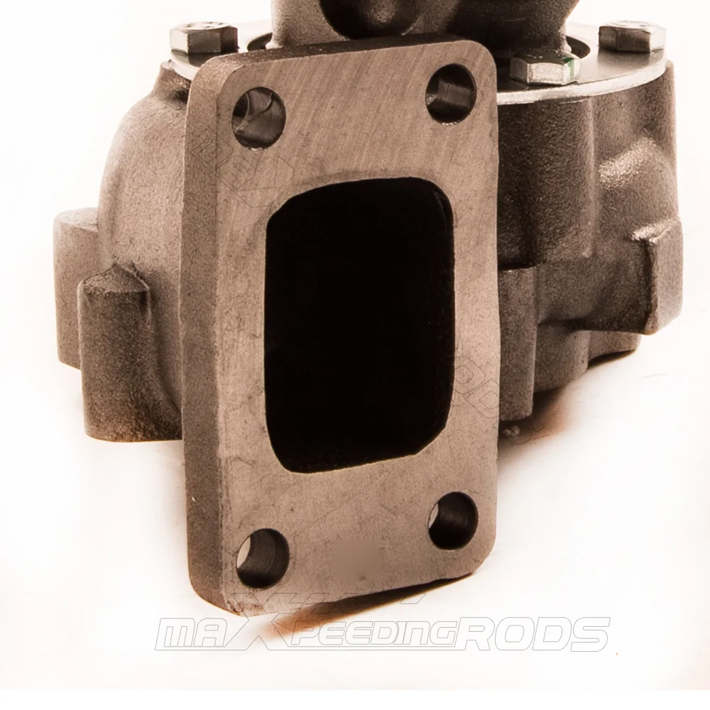 Turbo T3 T4 T04E Com/R. 50 Tur/R. 63 масла холодной 5 болт Flangeoil Турбокомпрессор для воды + масло