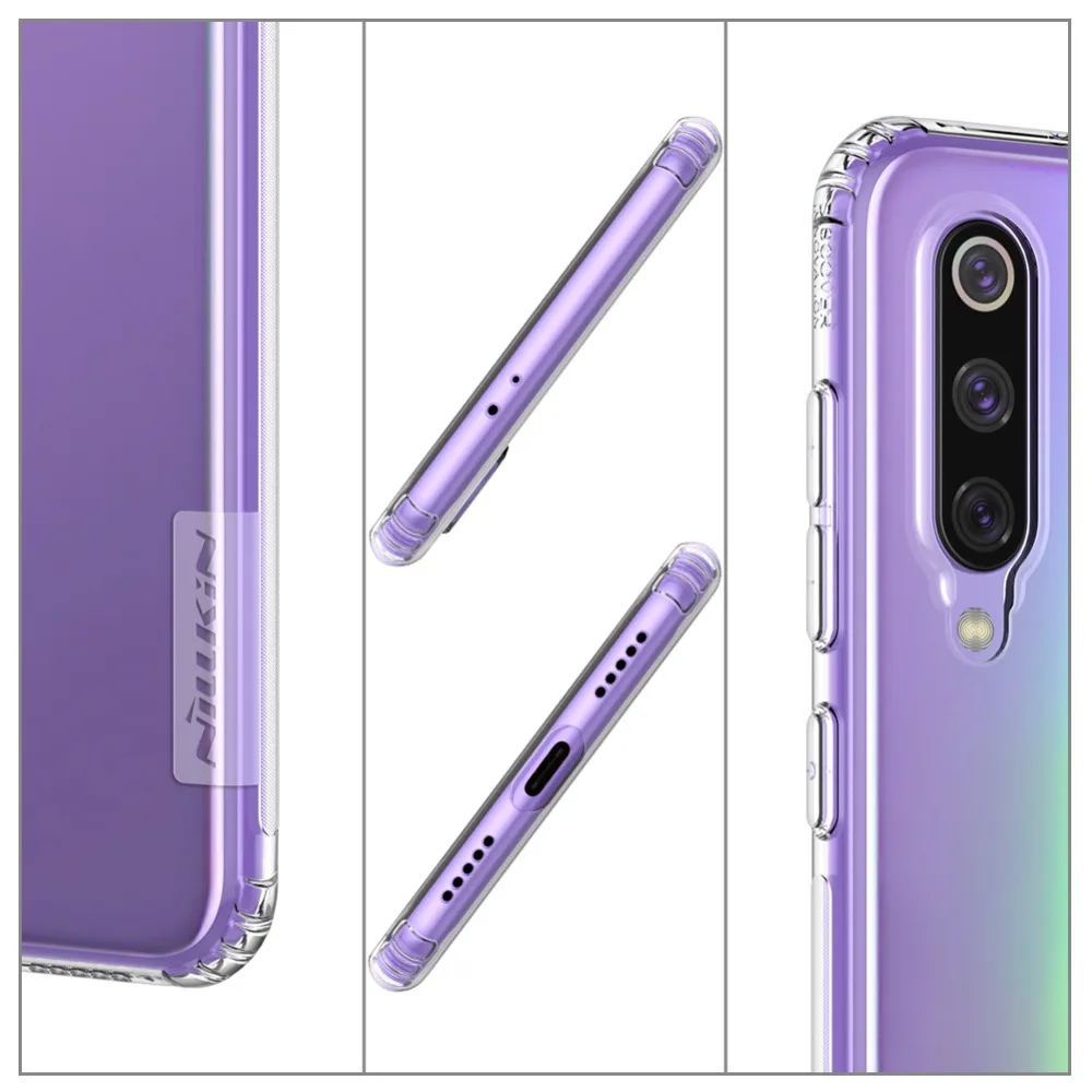 Nillkin для Xiaomi Mi 9 SE чехлы телефонов прозрачный мягкий Силиконовый ТПУ защитный
