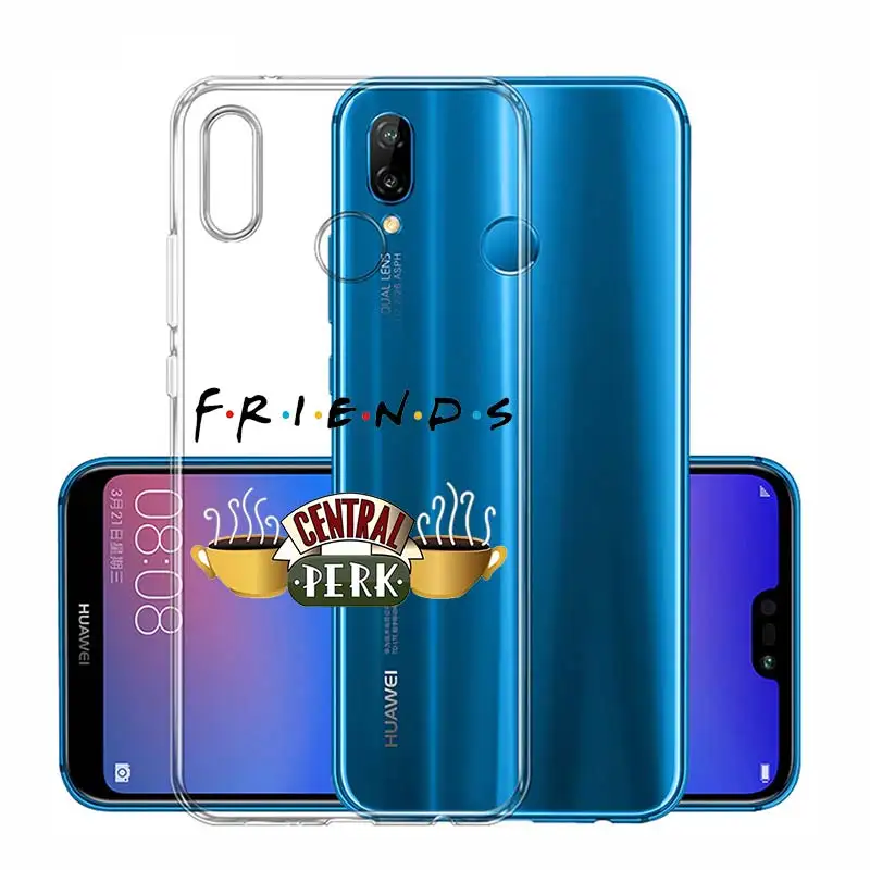 02 Чехол "Друзья вместе" для huawei P Smart Nova 3i 4 P8 P9 mini P10 P20 P30 lite Pro, силиконовый чехол из ТПУ - Цвет: 02