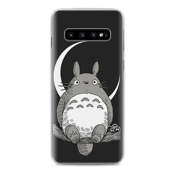 11 Аниме Тоторо, гибли спирированный чехол для телефона s для samsung Galaxy S8 S9 S10 Plus S10e M10 M20 S6 S7 edge Жесткий PC чехол-накладка - Цвет: 11