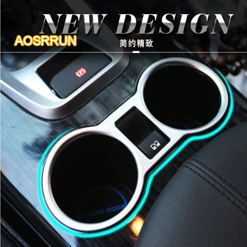 AOSRRUN ABS гальваническое покрытие стакана воды для передней крышки автомобильные