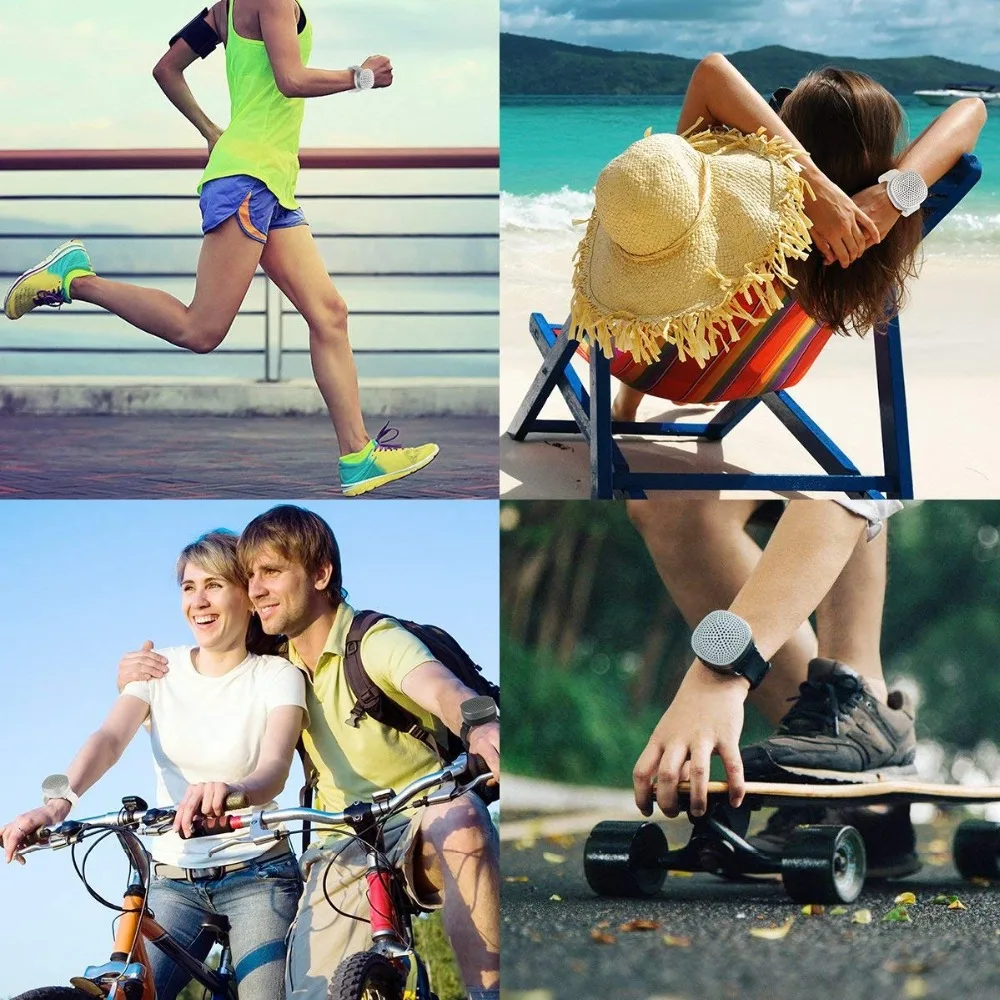 Мини Портативная колонка Bluetooth беспроводной наручные Радио стерео Hands Free