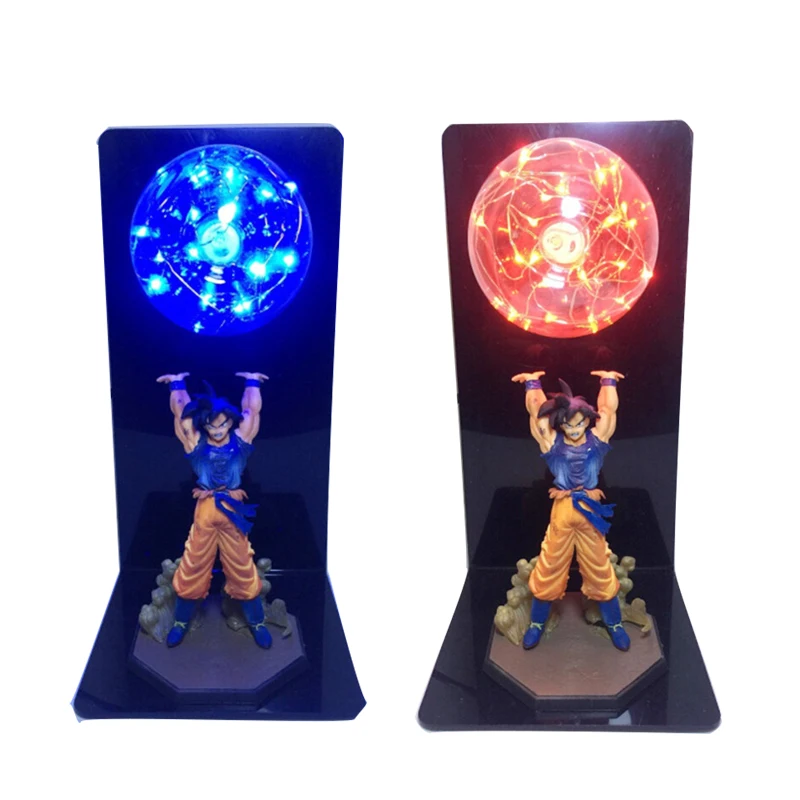 Красочные Dragon Ball Сон Гоку прочность бомбы Luminaria светодио дный ночник красные, синие зеленый желтый освещения светодио дный лампы в 110 V 220 V 127 В
