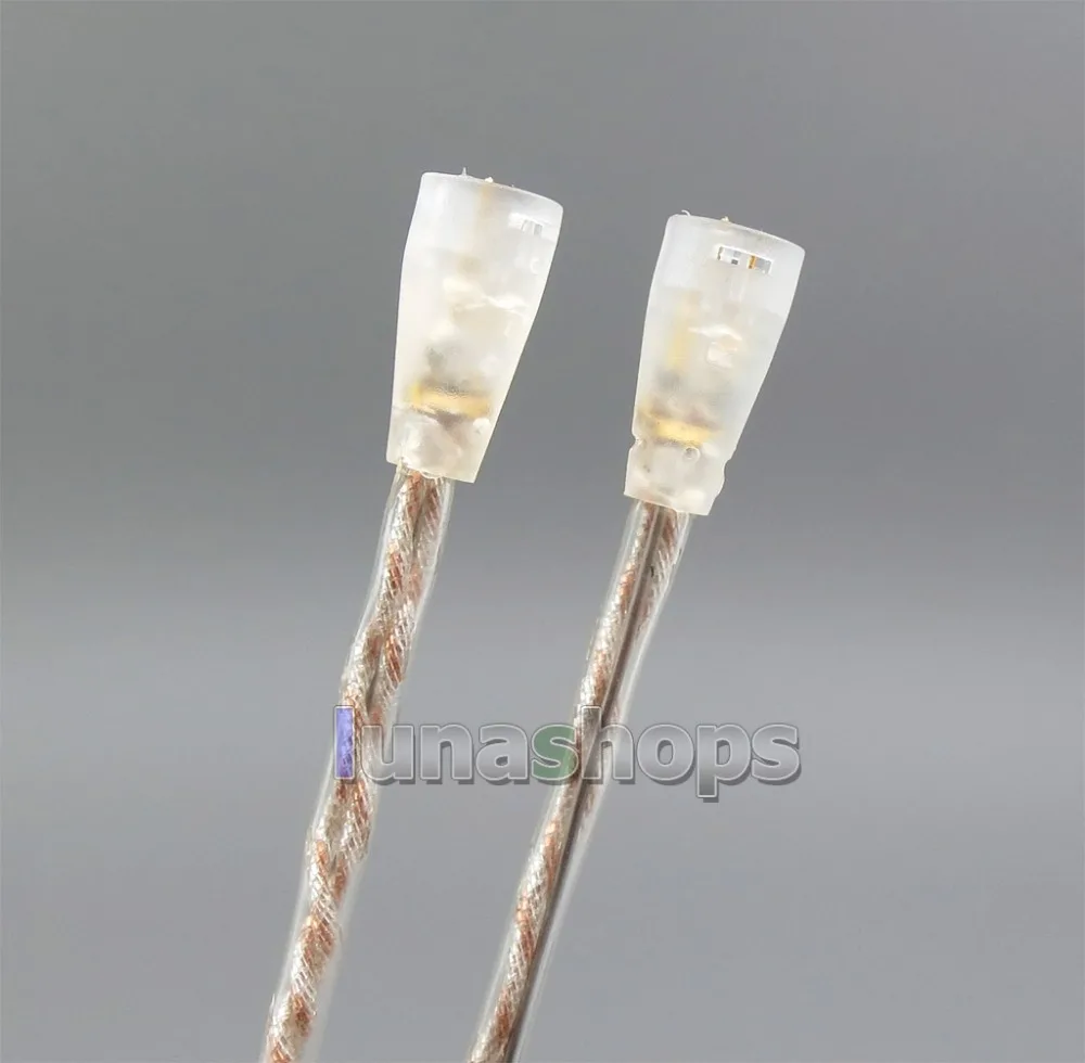 LN005643 наушник EachDIY посеребренный OCC смешанный полиуретановый кабель для Sennheiser IE8
