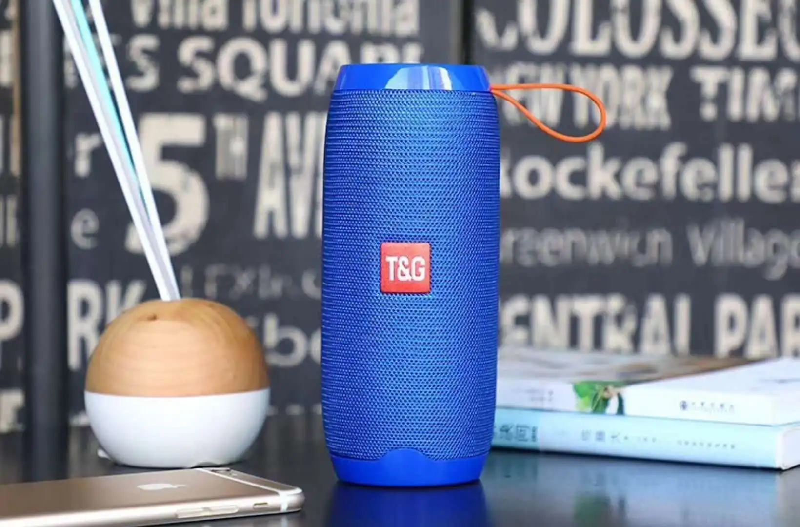 Bluetooth уличный водонепроницаемый портативный беспроводной динамик с поддержкой TF