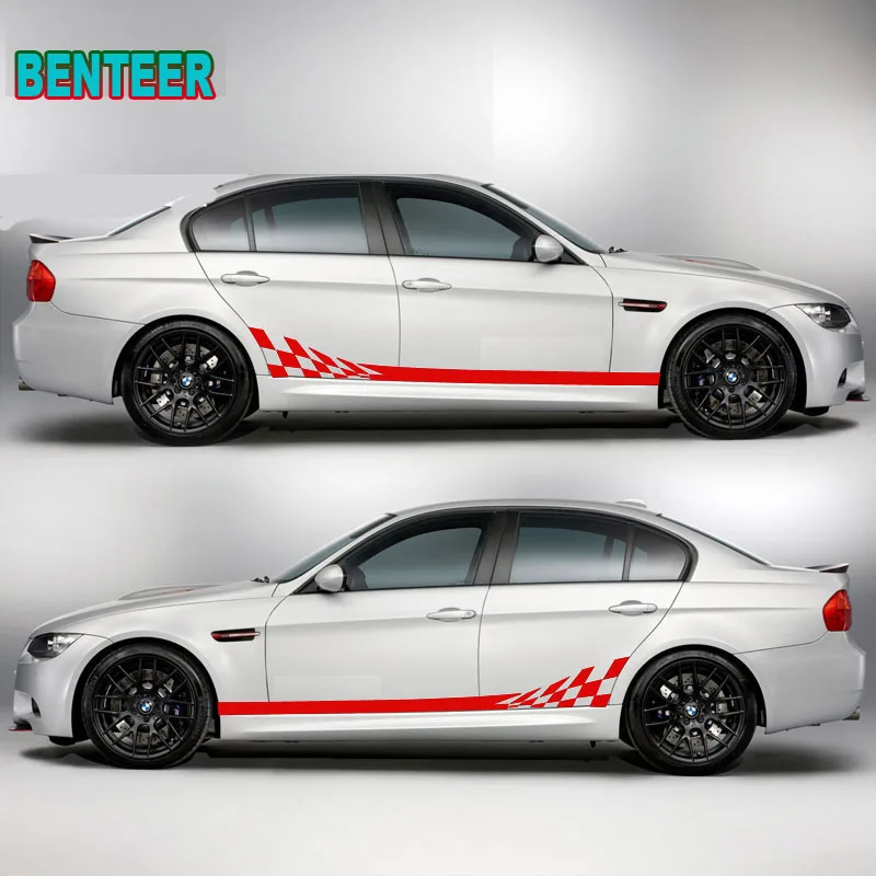 2 шт. наклейки на боковые кузова автомобиля bmw M 1 3 4 5 GT series X1 X3 X4 X5 X6|Наклейки