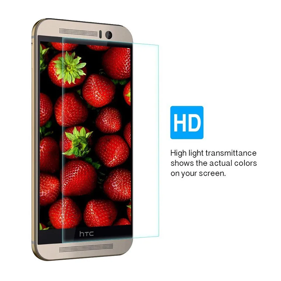 2.5D 9H Screen Protector Tempered Glass For HTC ONE M9 Invisible Shield Film Guard Cover Case Protective | Мобильные телефоны и